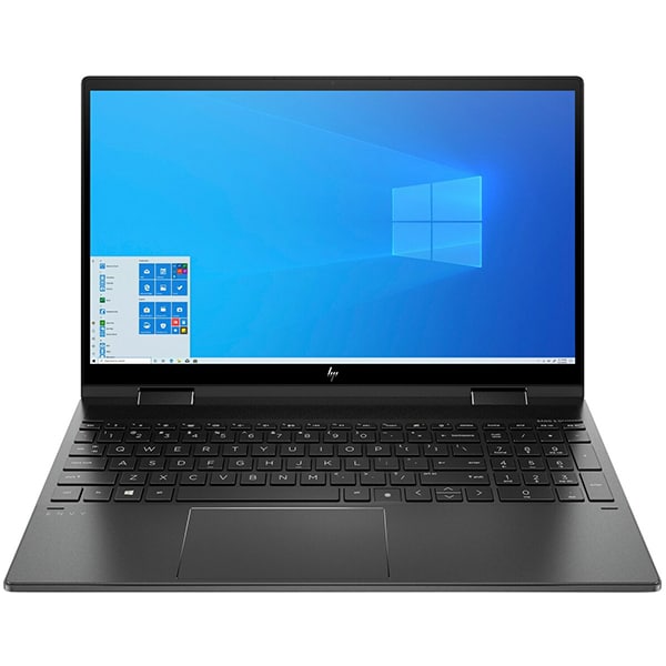 Laptop HP Envy x360 15-ee0014nn, AMD Ryzen 5 4500U pana la 4.0GHz, 15.6" Full HD Touch, 16GB, SSD 512GB, AMD Radeon Graphics, Windows 10 Home, negru