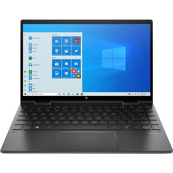 Laptop HP Envy x360 13-ay0006nn, AMD Ryzen 5 4500U pana la 4.0GHz, 13.3" Full HD Touch, 8GB, SSD 1TB, AMD Radeon Graphics, Windows 10 Home, negru