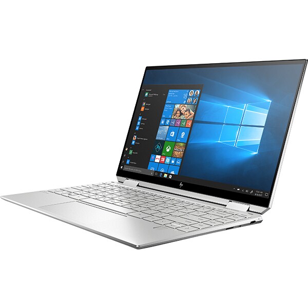 Laptop 2 in 1 HP Spectre x360 13-aw2018nn, Intel Core i5-1135G7 pana la 4.2GHz, 13.3" Full HD Touch, 8GB, SSD 512GB, Intel Iris Xe, Windows 10 Home, argintiu