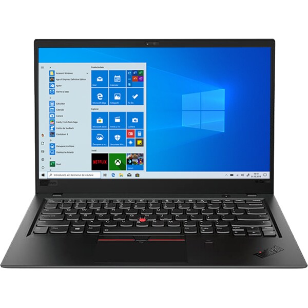 Laptop LENOVO ThinkPad X1 Carbon Gen6, Intel Core i7-8650U pana la