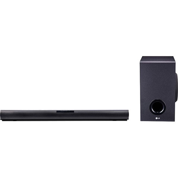 Soundbar LG SJ2, 2.1, 160W, Bluetooth, Subwoofer Wireless, negru