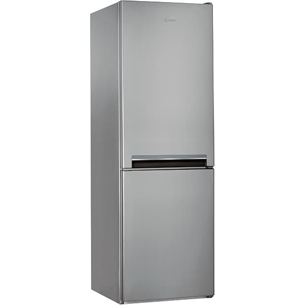 Combina frigorifica INDESIT LI7 S1E 308 l, 176.3 cm, Clasa F, argintiu