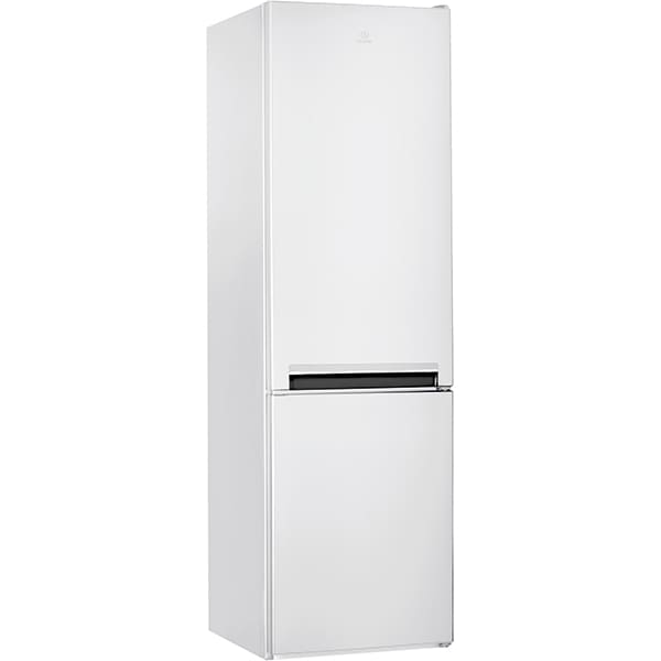 Combina frigorifica INDESIT LI9 S1E W, 372 l, H 201.3 cm, Clasa F, alb