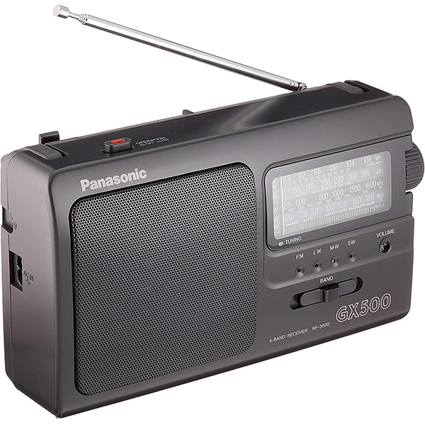 Or later throw dust in eyes Obedience Radio portabil PANASONIC RF-3500E9-K, FM, negru