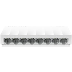 Switch TP-LINK LS1008, 8 porturi Ethernet, alb