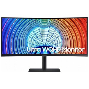 Monitor curbat LED VA SAMSUNG LS34A650UXUXEN, 34", UltraWide QHD, 100Hz, FreeSync, negru