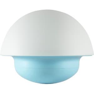 Lampa de veghe LED HOME NLG 1, forma ciuperca, alb-albstru