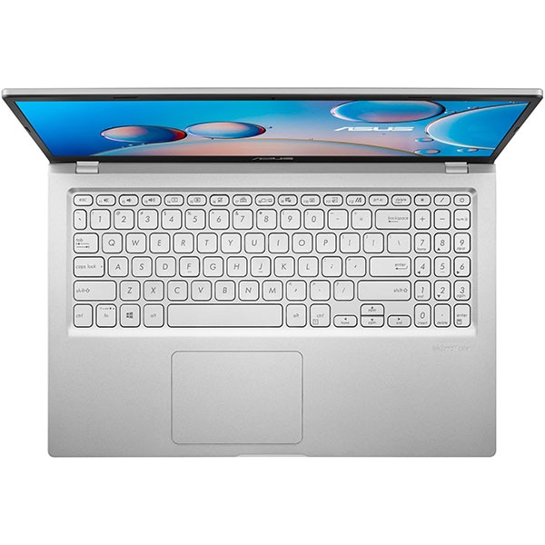 Laptop ASUS X515EA-BQ955, Intel Core i7-1165G7 pana la 4.7GHz, 15.6" Full HD, 8GB, SSD 512GB, Intel Iris Xe Graphics, Free Dos, argintiu