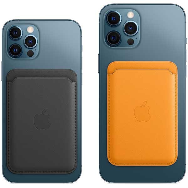 Portofel Apple din piele cu MagSafe pentru Apple iPhone 12/12 mini/12 Pro/12 Pro Max, MHLT3ZM/A, Saddle Brown