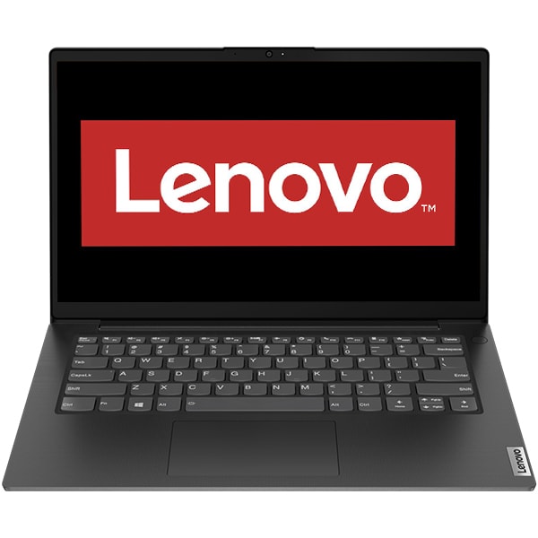 Laptop LENOVO V14 Gen2 ALC, AMD Ryzen 7 5700U pana la 4.3GHz, 14" Full HD, 16GB, SSD 512GB, AMD Radeon Graphics, Free Dos, negru