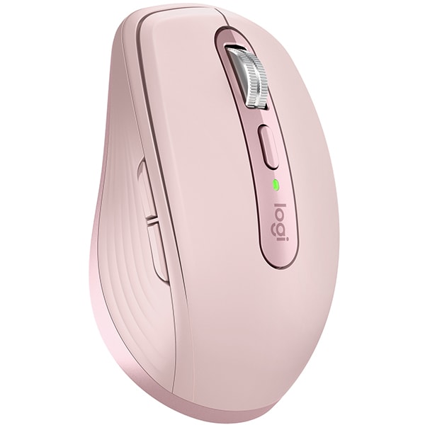 Mouse Wireless LOGITECH MX Anywhere 3, 4000 dpi, Bluetooth, roz