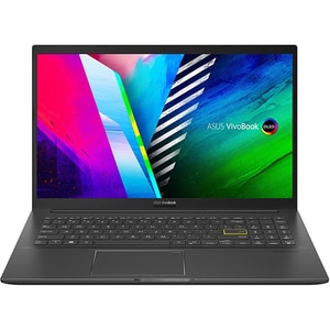 Laptop ASUS VivoBook 15 OLED M513UA-L1301, AMD Ryzen 7 5700U pana la 4.3GHz, 15.6" Full HD, 8GB, SSD 512GB, AMD Radeon Graphics, Free Dos, negru