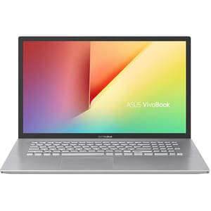 Laptop ASUS VivoBook 17 M712DA-BX235, AMD Ryzen 3 3250U pana 3.5GHz, 17.3" HD+, 8GB, SSD 512GB, AMD Radeon Graphics, Free Dos, argintiu