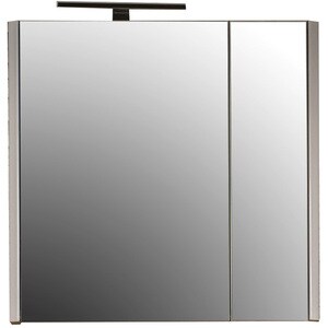 Dulap baie cu oglinda Woodart Nubio, 80 x 15 x 70 cm, alb
