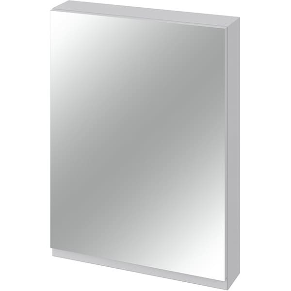 Dulap baie cu oglinda Moduo, 59.5 x 14.4 x 80 cm, gri