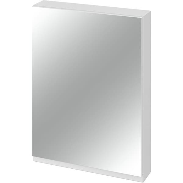 Dulap baie cu oglinda Moduo, 59.5 x 14.4 x 80 cm, alb