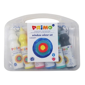 Vopsea pentru geamuri MOROCOLOR Primo, 6 culori