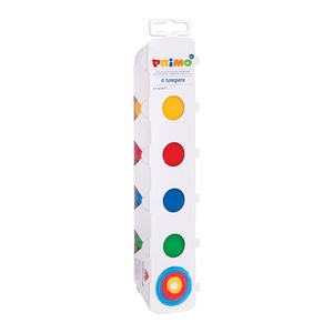 Tempera PRIMO MC15413, 25 ml, 6 culori