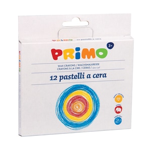 Creioane cerate PRIMO MC15502, 12 culori