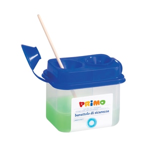 Recipient pentru acuarele PRIMO MC15524, 2 compartimente, alb