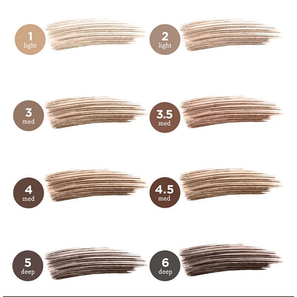 Как подобрать тушь для бровей по цвету волос