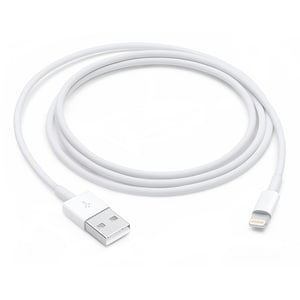 Cablu date APPLE MXLY2ZM/A, USB-A - Lightning, 1m, alb
