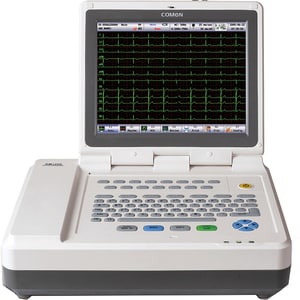 Electrocardiograf COMEN CM1200, 12.1", Touch screen, Acumulator Li-Ion, crem
