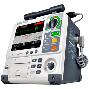 Defibrilator COMEN S8, 8.4", Acumulator Li-Ion, crem + Cablu SPO2, NIBP, Temp, IBP, ETCO2