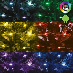 Ghirlanda luminoasa HOME ML200RGB, Smart, 200 led-uri, 20m