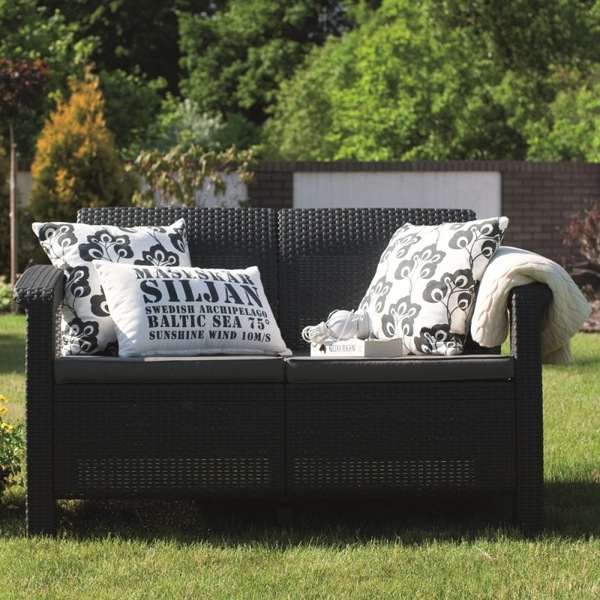 Set mobilier gradina KETER Corfu, 4 piese, grafit