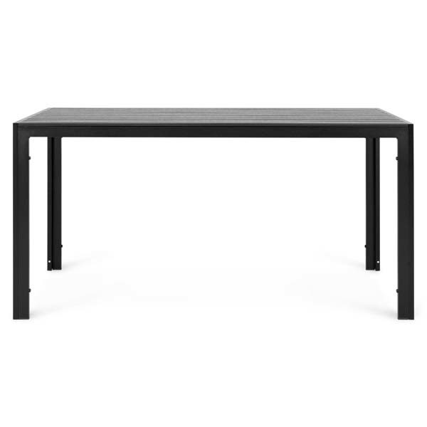 Set mobilier gradina MAISON MEX Presley Encore, 7 piese, negru