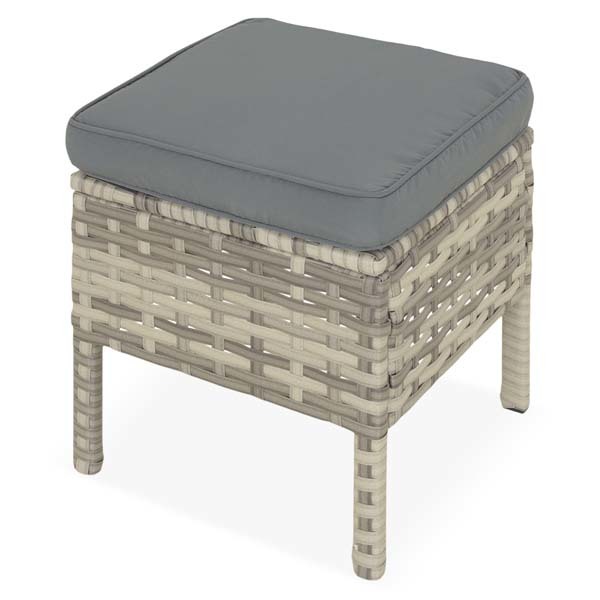 Set mobilier gradina MAISON MEX Nantes, 6 piese, gri