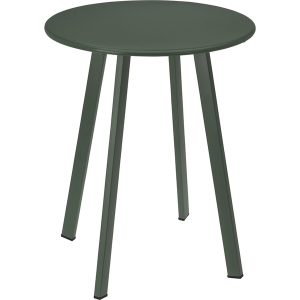 Masa terasa AMBIANCE X99000100, metal, 40 x 40 x 49 cm, verde inchis