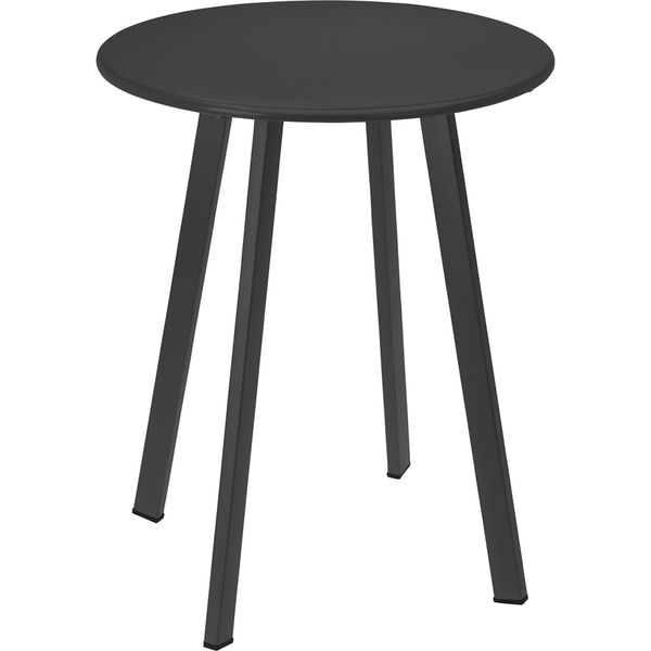 Masa terasa AMBIANCE X99000120, metal, 40 x 40 x 49 cm, gri inchis