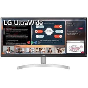 Monitor Gaming LED IPS LG 29WN600-W, 29", WFHD, 75Hz, FreeSync, alb