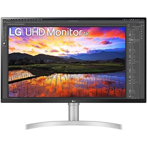 Monitor LED IPS LG UltraFine 32UN650-W, 31.5", 4K UHD, 60Hz, AMD FreeSync, alb