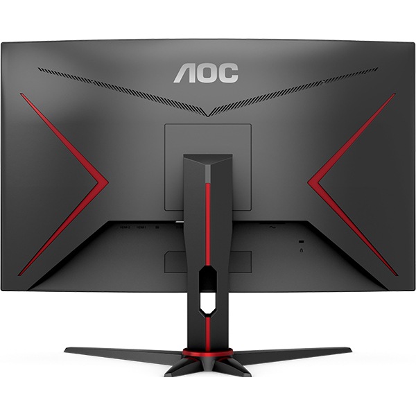 Monitor Gaming curbat LED VA AOC C27G2AE/BK, 27", Full HD, 165Hz, FreeSync Premium, negru
