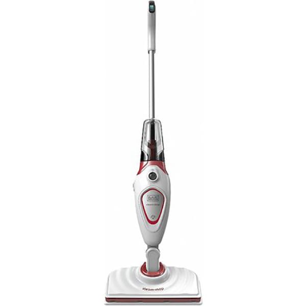 Mop Cu Aburi Black Decker Bds1616r Qs 0 35l 1600w Alb Rosu