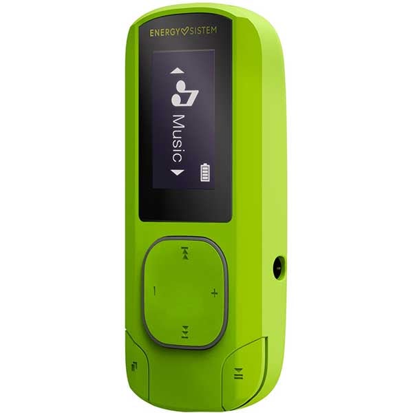 Radioactive Celebrity Attach to MP3 player ENERGY SISTEM Greestone ENS447244, 16GB, FM, Sport Armband, verde