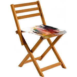 Scaun terasa pliabil 2 in 1 GAUGE CONCEPT Patricia CSBSND-18, lemn, 40 x 44 x 75 cm, multicolor