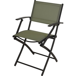 Scaun terasa KI X60000170, metal, 46 x 52 x 85 cm, verde