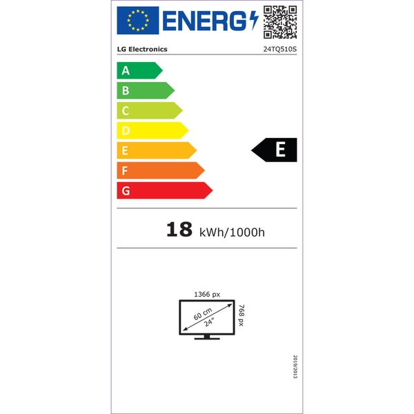 Televizor / monitor LED LG 24TQ510S-PZ, HD, 60 cm