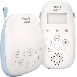 Monitor audio PHILIPS AVENT Baby DECT SCD715/52, alb-albastru