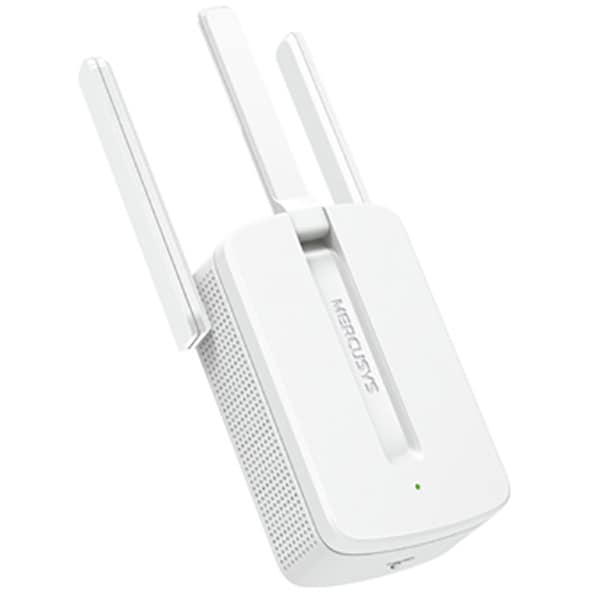 Wireless Range Extender MERCUSYS MW300RE, 300 Mbps, alb
