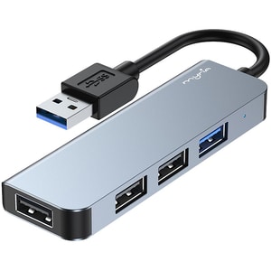 Hub USB MYRIA MY8058, USB 3.0, USB 2.0, gri