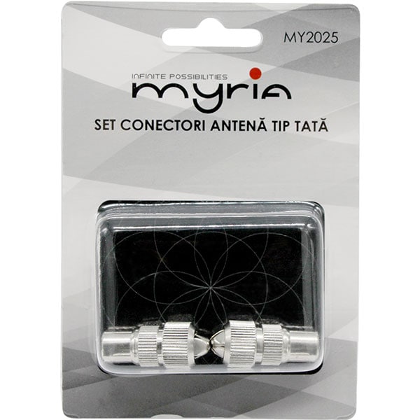 Set 2 conectori antena tip tata MYRIA MY2025