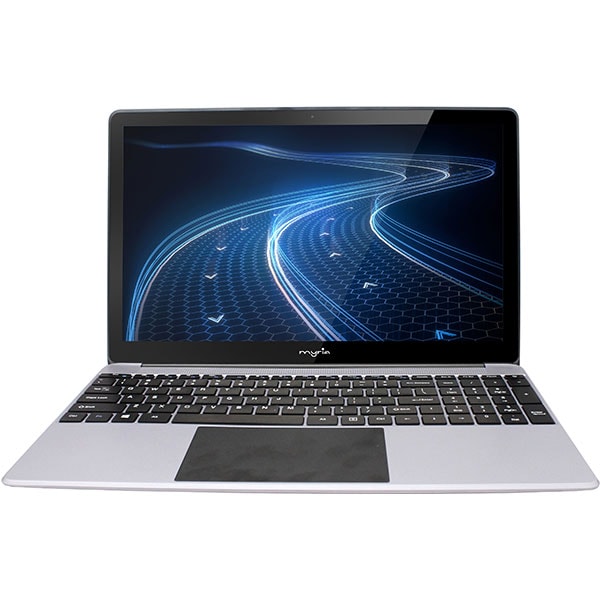 Laptop MYRIA MY8314GY, Intel Celeron N3350 pana la 2.4GHz, 15.6" Full HD, 4GB, SSD 128GB, Intel® HD Graphics 500, Free Dos, gri