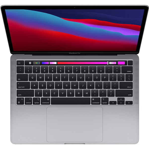 Laptop APPLE MacBook Pro 13 myd82ze/a, Apple M1, 13.3" Retina Display si Touch Bar, 16GB, SSD 1TB, Grafica integrata, macOS Big Sur, Space Gray - Tastatura layout INT
