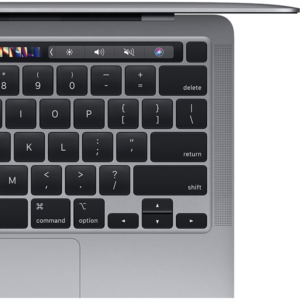 Laptop APPLE MacBook Pro 13 myd82ze/a, Apple M1, 13.3" Retina Display si Touch Bar, 16GB, SSD 1TB, Grafica integrata, macOS Big Sur, Space Gray - Tastatura layout INT