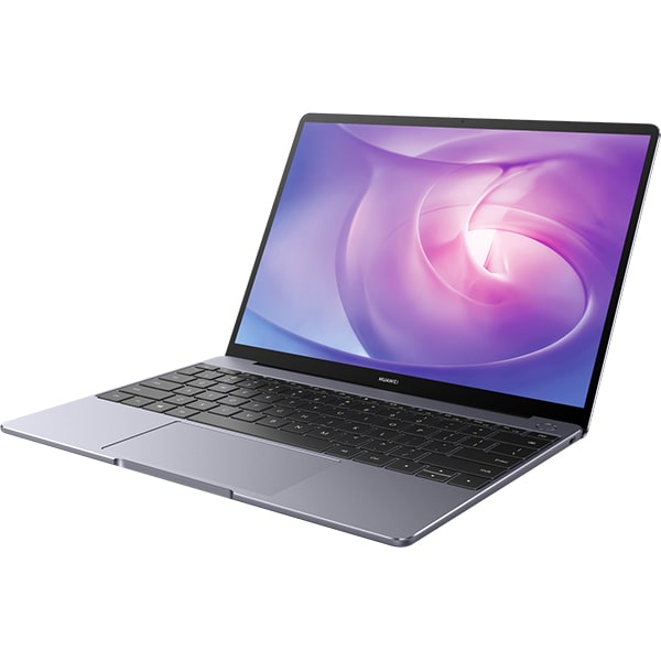 Laptop HUAWEI MateBook 13, AMD Ryzen 7 3700U pana la 4.0GHz, 13" 2K IPS, 16GB, SSD 512GB, AMD Radeon RX Vega 10 Graphics, Windows 10 Home, gri